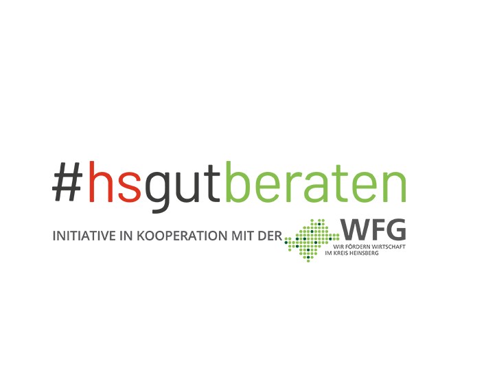 Logo #hsgutberaten Initiative WFG